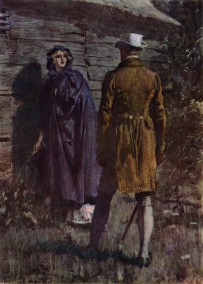 Illustrasjon for The Amateur Gentleman av Jeffery Farnol (litho-farge) av Charles Edmund (after) Brock