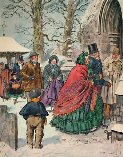Fra jul. Alexander Smiths Essays Dreamthorp, 1862, 1923 av Charles Edmund Brock