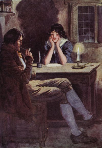 Illustrasjon for The Broad Highway a Romance of Kent av Charles Edmund Brock