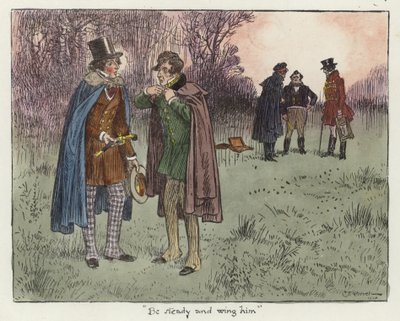 Illustrasjon for Pickwick Papers av Charles Edmund Brock