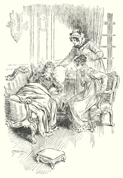 News of Battle (litho) av Charles Edmund Brock