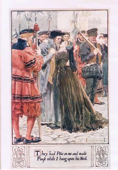 De har synd på meg og tok en pause mens jeg hang i nakken hans av Charles Edmund Brock