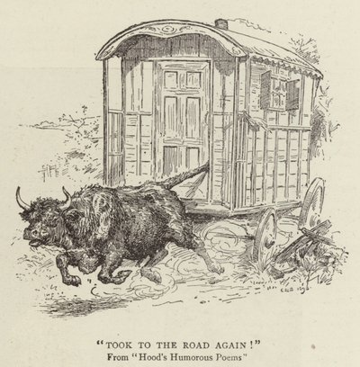 Tok to the Road Again!, Hoods humoristiske dikt av Charles Edmund Brock