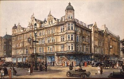 The Old Building, Bourne og Hollingsworth, Oxford Street av Charles Edward Dixon