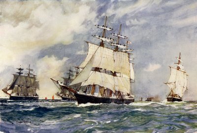 Seiltreningsskvadronen, 1899 av Charles Edward Dixon