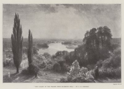 Themsen fra Richmond Hill av Charles Edward Johnson
