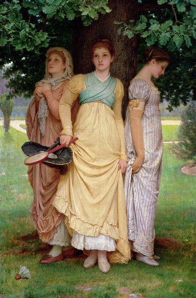 En sommerdusj av Charles Edward Perugini