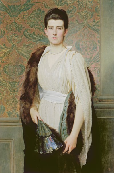 Portrett av en kvinne av Charles Edward Perugini