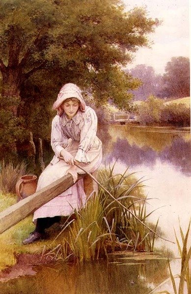 Jentefiske av Charles Edward Wilson