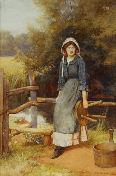Melkejenta av Charles Edward Wilson