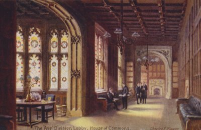 Aye Division Lobby, Underhuset av Charles Edwin Flower