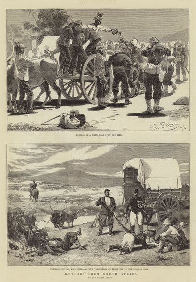 Skisser fra Sør-Afrika av Charles Edwin Fripp
