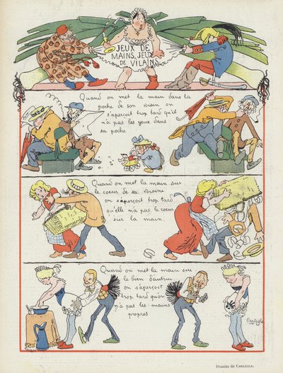 Illustrasjon for Le Rire av Charles Emile Egli