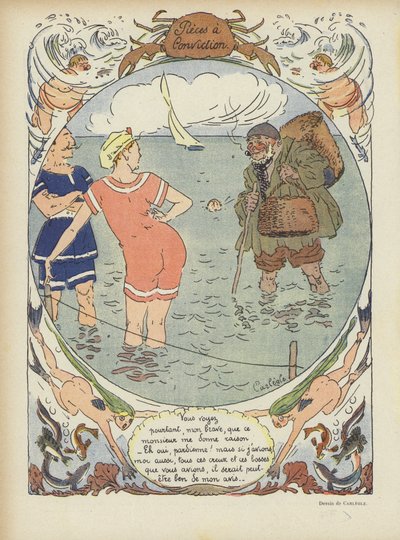 Illustrasjon for Le Rire av Charles Emile Egli