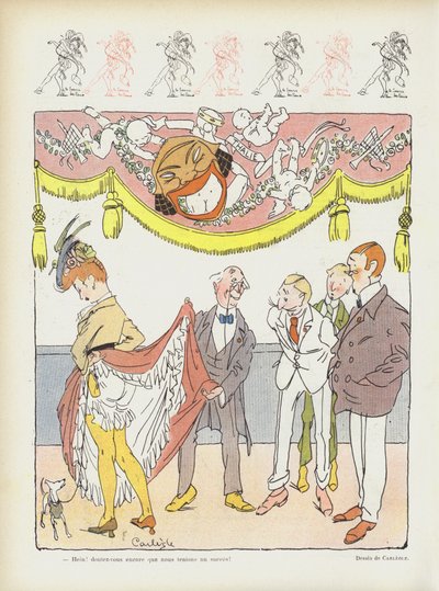 Illustrasjon for Le Rire av Charles Emile Egli