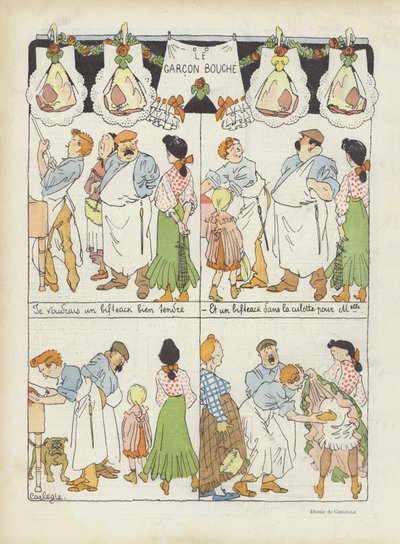 Illustrasjon for Le Rire av Charles Emile Egli