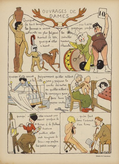 Illustrasjon for Le Rire av Charles Emile Egli