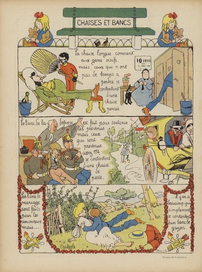 Illustrasjon for Le Rire av Charles Emile Egli