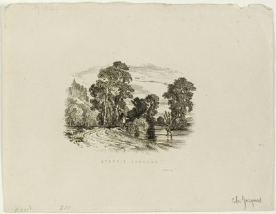 Et slott av Charles Emile Jacque
