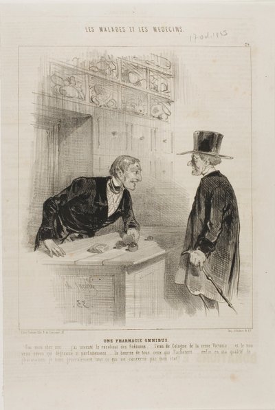 Et apotek for ethvert behov (plate 24) av Charles Emile Jacque