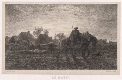Morgen av Charles Emile Jacque