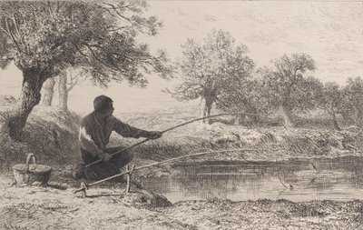 Agnfiske, 1864. av Charles Emile Jacque