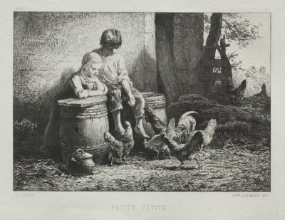 Liten, liten av Charles Emile Jacque