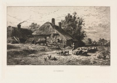 Hamlet av Charles Emile Jacque