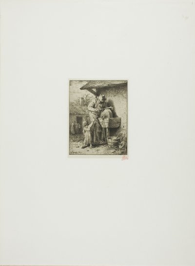 Knivsliperen av Charles Emile Jacque