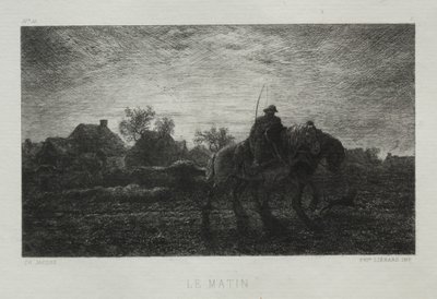 Morgenen av Charles Emile Jacque