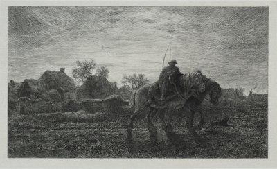 Morgenen. av Charles Emile Jacque