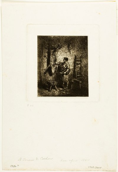 Griseslakteren av Charles Emile Jacque