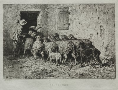 Tilbakekomsten av Charles Emile Jacque