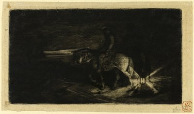 Rytteren av Charles Emile Jacque