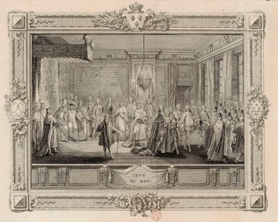 Levé du Roy Dammen til kong Louis XVI, 1774-1775. av Charles Emmanuel Patas