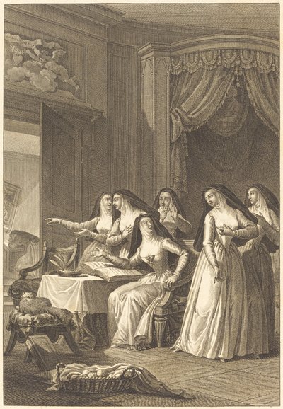 Søster Jane av Charles Emmanuel Patas after Charles Monnet