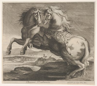 Chevax Poulonnous. av Charles Errard le fils