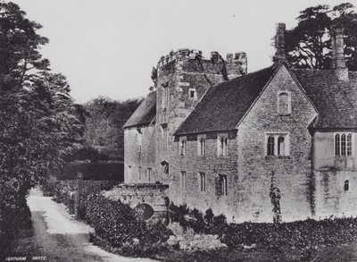Ightham Mote (s/hvitt bilde) av Charles Essenhigh Corke