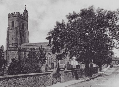 Sevenoaks: St Nicholas (s/hv-bilde) av Charles Essenhigh Corke