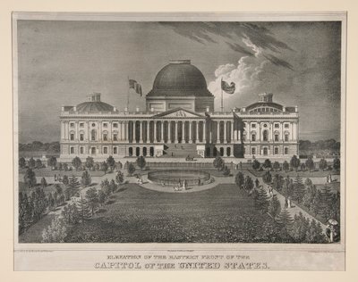 Høyde av det østlige punktet av hovedstaden i USA (Washington, D.C.) av Charles Fenderich