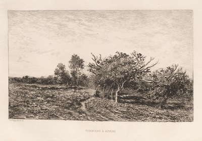 Epletrær i Auvers Epletrær i Auvers, 1877. av Charles Francois Daubigny