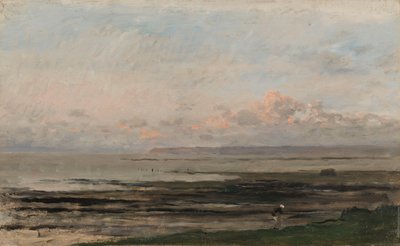 Stranden ved Ebb Tide En strand ved Ebb Tide av Charles Francois Daubigny