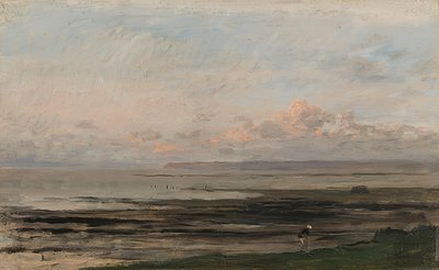 Havet ved lavvann av Charles Francois Daubigny
