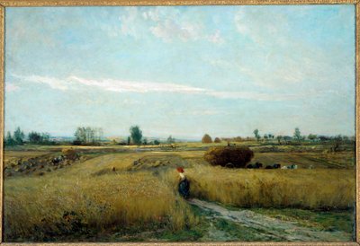 Harvest-maleri av Charles Francois Daubigny av Charles Francois Daubigny