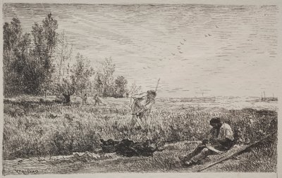Høyproduksjon av Charles Francois Daubigny