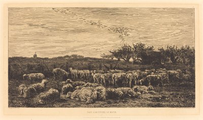 Stor sauefjøs av Charles Francois Daubigny