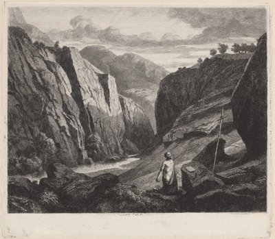 Den hellige Jerome av Charles Francois Daubigny