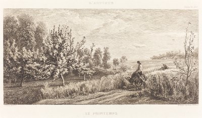 Våren av Charles Francois Daubigny