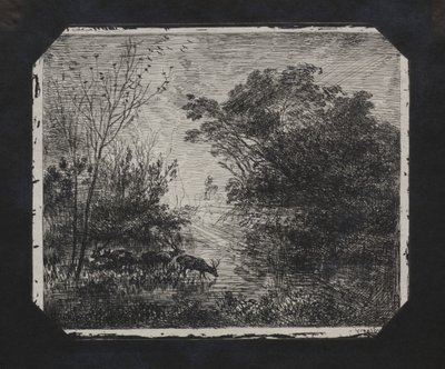 Hjorten av Charles Francois Daubigny