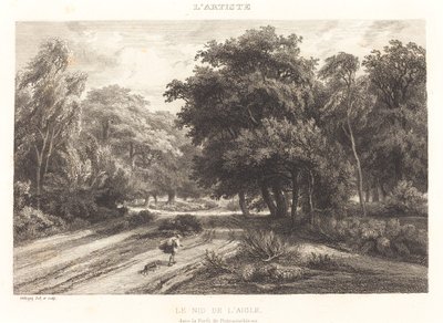 Ørneredet i Fontainebleau-skogen (Le nid de l